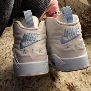 Nike Air Sneakers in Cream and Light Blue
